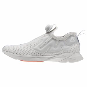 Buty Sportowe Damskie Reebok Pump Supreme Jacquard Tape Szare/Niebieskie/Białe PL 58TABGL